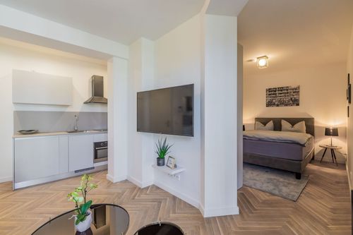 Modernes Wohndesign in Berlin - Apartment mit gehobener Ausstattung zur Kurzzeitmiete